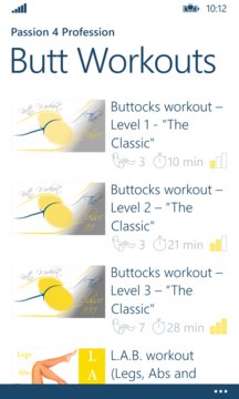 Butt Workout Screenshot Image