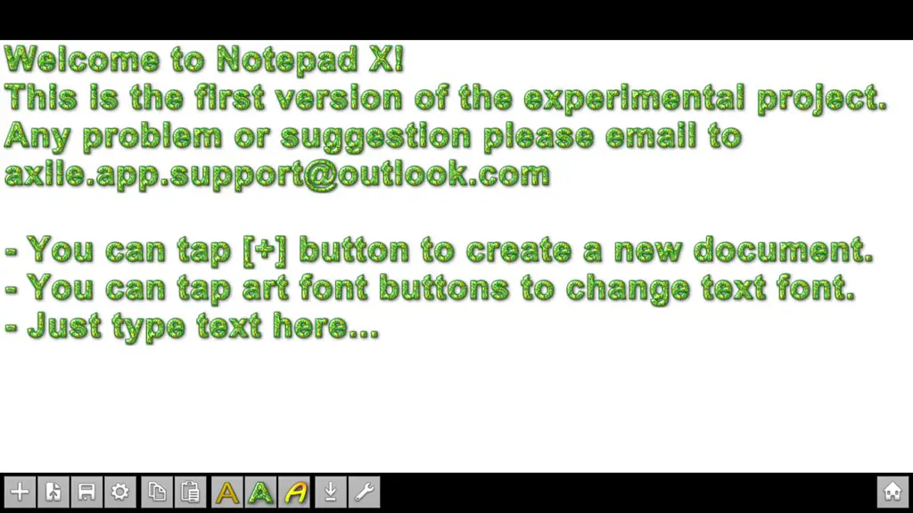 Notepad X Screenshot Image #5
