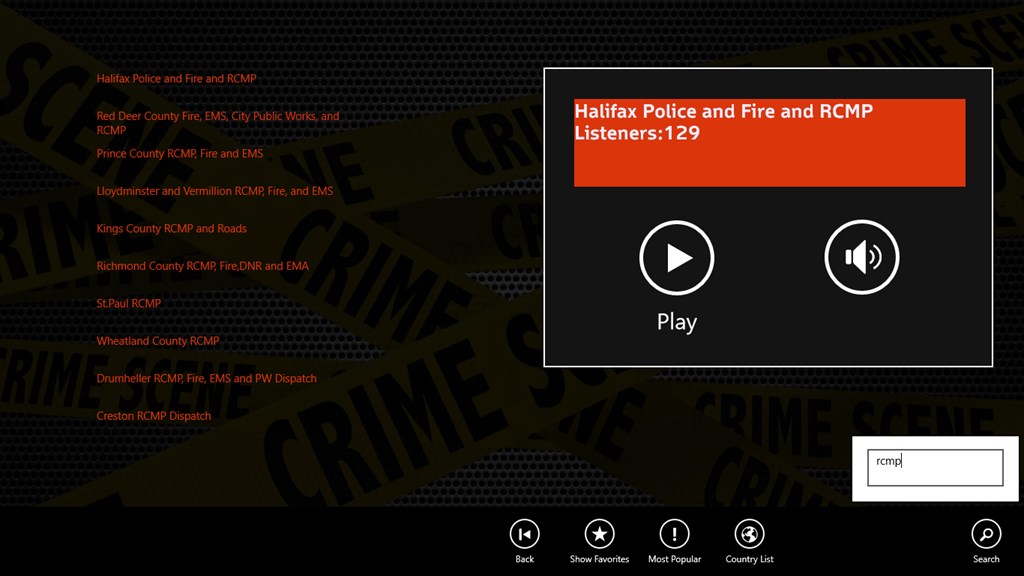 Radio 911 Police Scanner Radio Screenshot Image #2