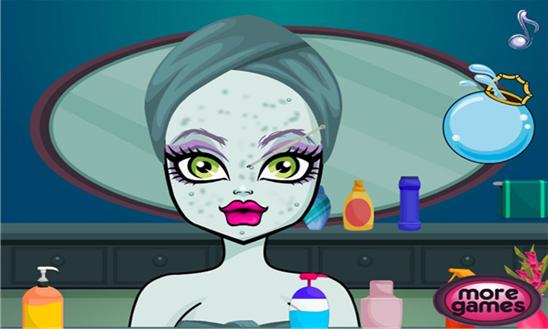Monster High Makeover Screenshot Image