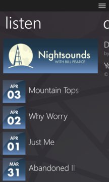 Nightsounds Screenshot Image