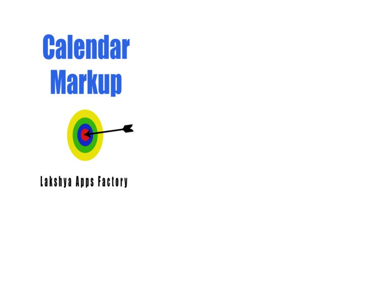 Calendar Markup Image
