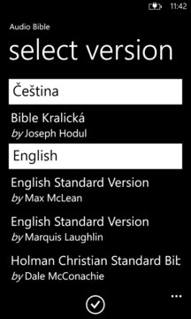 Audio Bible App Screenshot 1