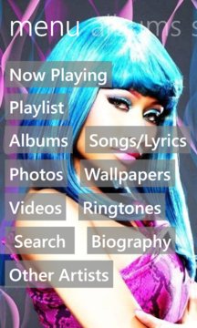 Nicki Minaj Music Screenshot Image