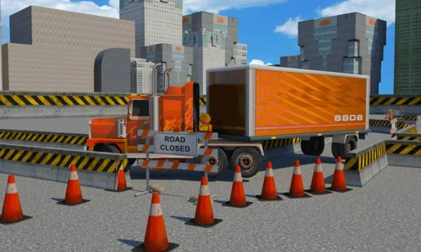 Real Truck Parking Simulator 3D Screenshot Image