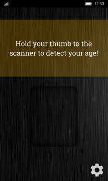 Age Scanner Screenshot Image