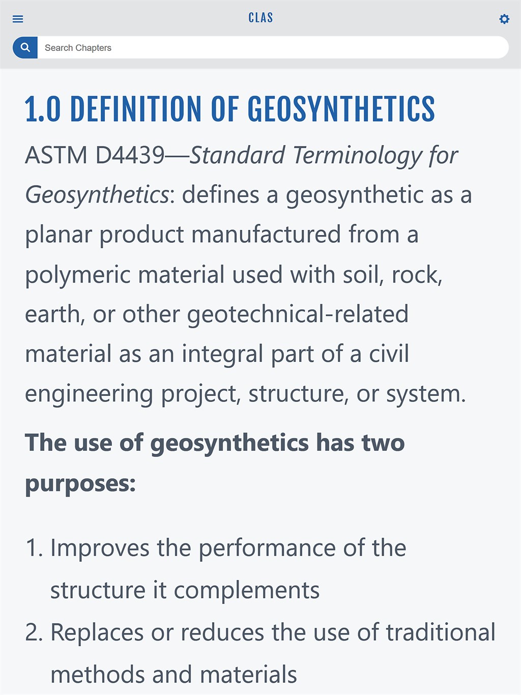 Geosynthetics Pocket Guide Screenshot Image #2