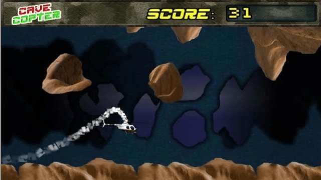 Cave Helicopter Screenshot Image