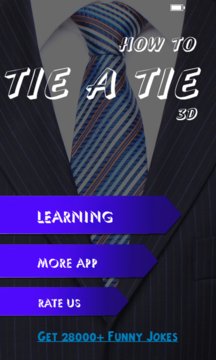 How to Tie a Tie 3D Screenshot Image