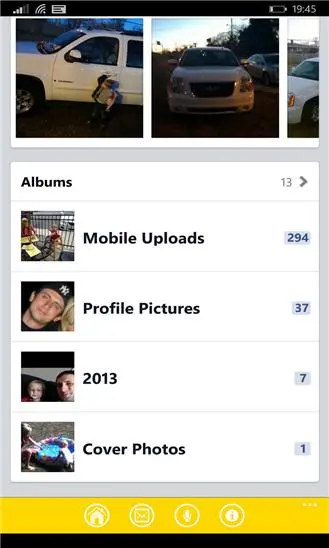 Facebook Mobile 8.1 Screenshot Image
