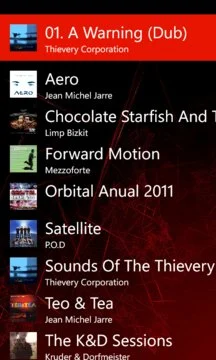 Folder Audio Player Screenshot Image
