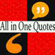 All in One Quotes Icon Image