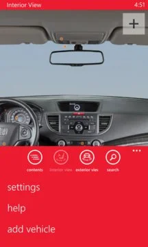 Honda iManual Screenshot Image
