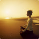 Relax and Meditation Technique Icon Image