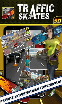 Traffic Skate 3D Screenshot Image
