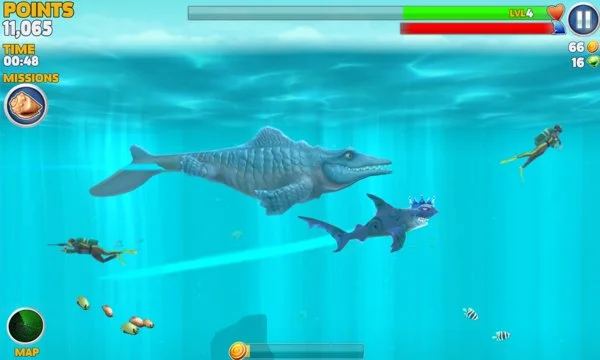 Hungry Shark 🕹️ Play Now on GamePix