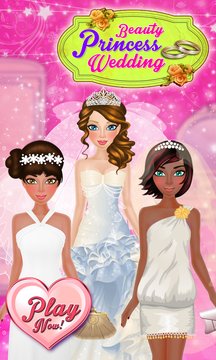 Princess Wedding Makeover & Dress Up Screenshot Image
