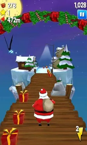 Running With Santa - Survival Run Screenshot Image
