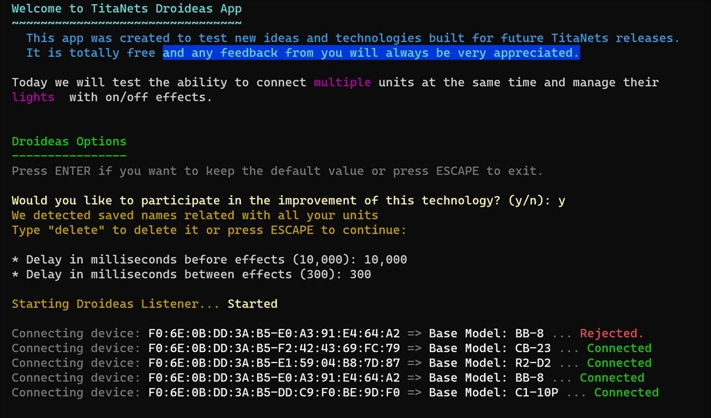 Droideas Screenshot Image