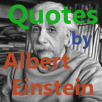 Quotes by Albert Einstein Image