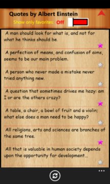 Quotes by Albert Einstein Screenshot Image