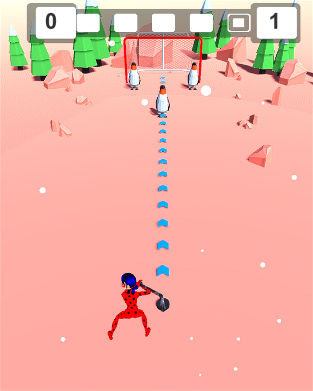 Ladybug Chibi Skater Adventure Screenshot Image