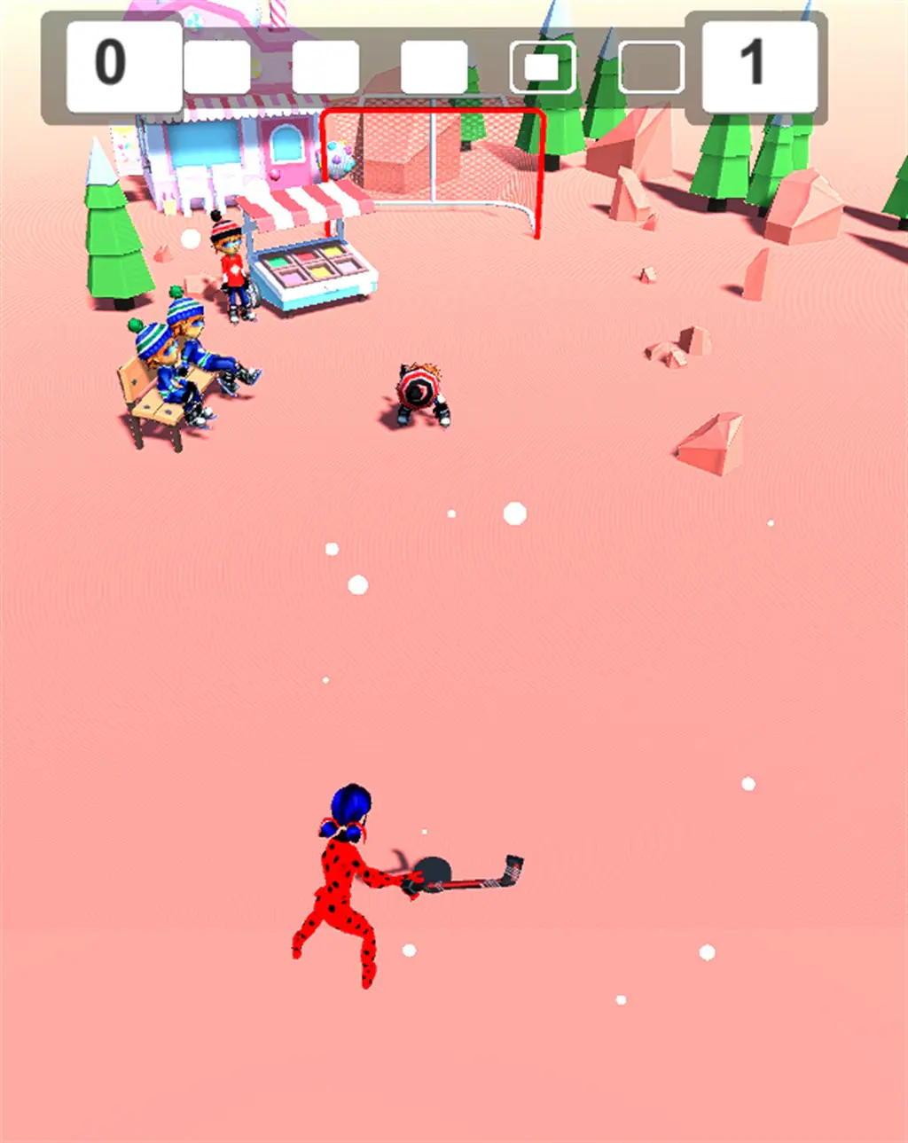 Ladybug Chibi Skater Adventure Screenshot Image #3