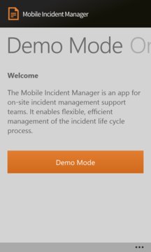 Mobile Incident Manager Screenshot Image