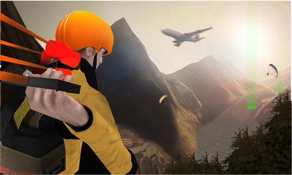 Airplane Skydiving Flight Simulator - Flying Stunt Screenshot Image