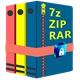 Trine Zip Icon Image