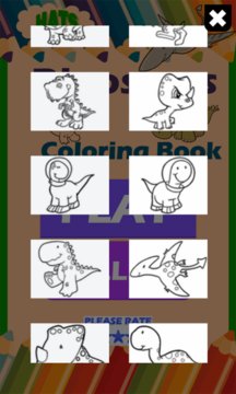 Dinosaurs Coloring Book App Screenshot 2