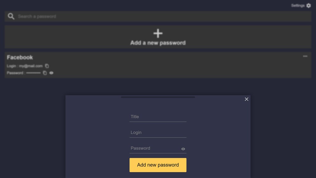 Remember Passwords Screenshot Image #2