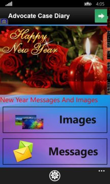 New Year Messages And Wallpapers Screenshot Image