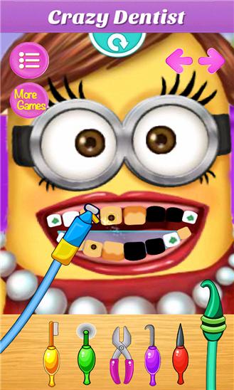 Minion Girl At Dentist App Screenshot 1