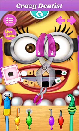 Minion Girl At Dentist App Screenshot 2
