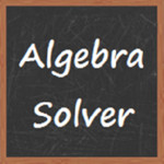 Algebra Solver Image