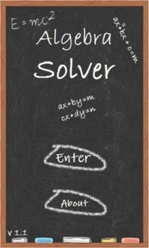 Algebra Solver Screenshot Image