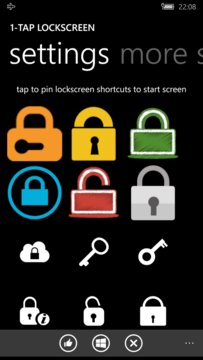 1-Tap Lockscreen Screenshot Image