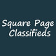 Square Page Classifieds Icon Image