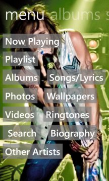 Aerosmith Music Screenshot Image