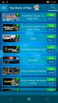 Deals Games Screenshot Image