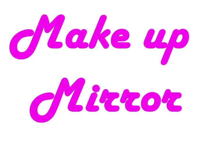 Make Up Mirror Image
