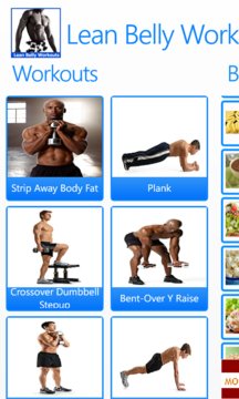 Lean Belly Workouts Screenshot Image