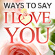 Ways To Say I Love You Icon Image